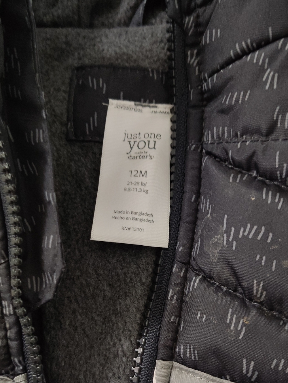 12m Jacket $35 - Picture 3 of 3